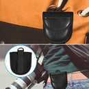 Lightning Power PU Leather SLR Camera Filter Case Storage Bag(Black)