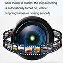 R300M Dual Lens GPS Driving Recorder HD Car Camera, Style: Without Card(Double 720P +GPS)