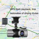 R300M Dual Lens GPS Driving Recorder HD Car Camera, Style: Without Card(Double 720P +GPS)