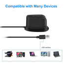 Rocketek SCR812 USB 2.0 Smart Card Reader IC ID CAC TF Card Reader(Black)