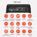 Car OBD HUD Driving Speed Water Temperature Horizontal Slope Meter(X92 OBD+GPS Version)