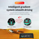 Car OBD HUD Driving Speed Water Temperature Horizontal Slope Meter(X92 OBD+GPS Version)