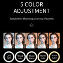 S20 LED Ring Live Fill Light Selfie Photography Full Screen Beauty Light, Style: Single Light