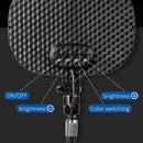 S20 LED Ring Live Fill Light Selfie Photography Full Screen Beauty Light, Style: Single Light + Stand