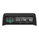 Car HUD Water Temperature Motor Speed Voltage Meter Horizontal Slope Balancer(X88 English Version)