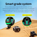 Car HUD Water Temperature Motor Speed Voltage Meter Horizontal Slope Balancer(X88 English Version)