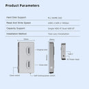 Usb 3.2 Gen2 Dual M.2 Solid State Drive Box Nvme Docking Station , UK Plug