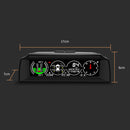 Car HUD Altitude Compass Speed Table GPS+Beidou Overspeed Alarm, Style: Built-in Sensor