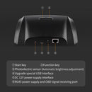Car HUD Altitude Compass Speed Table GPS+Beidou Overspeed Alarm, Style: Built-in Sensor