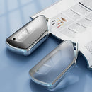 Frosted Transparent Key Case for Volkswagen Golf 8(Transparent)