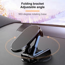 Vehicle Bracket Magnetic Navigation Bracket(Folding Black)