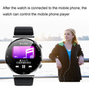 ME88 1.32 Inch Heart Rate Sleep Monitoring Smart Watch(Silver Silicone)