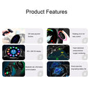 HD3 1.32 Inch Heart Rate Monitoring Smart Watch with Payment Function(Silver Steel)