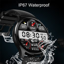 HD3 1.32 Inch Heart Rate Monitoring Smart Watch with Payment Function(Silver Steel)
