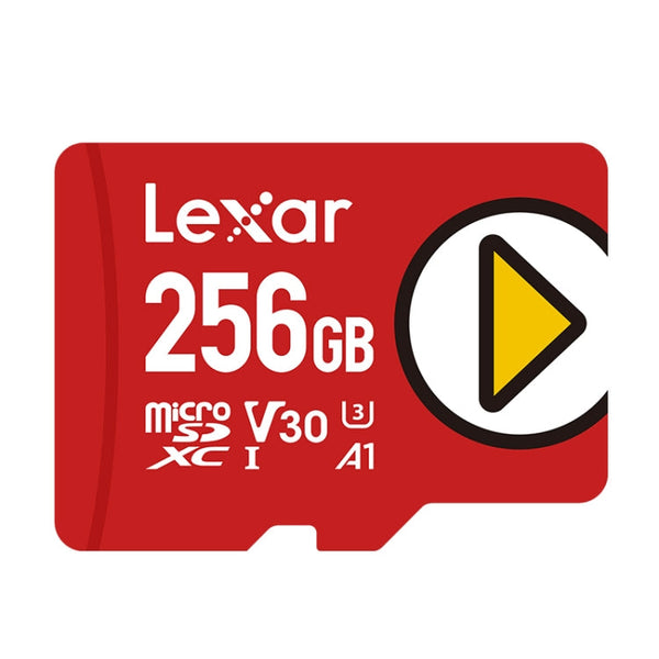 Lexar LSDMI High-Speed TF Card Game Console Memory Card, Capacity: 256GB(Red)