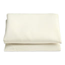 Polyester Parasol Replacement Cloth Round Garden Umbrella Cover, Size: 2m 6 Ribs(Creamy-white)