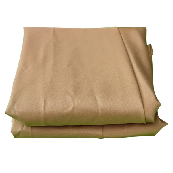 Polyester Parasol Replacement Cloth Round Garden Umbrella Cover, Size: 2m 6 Ribs(Khaki)