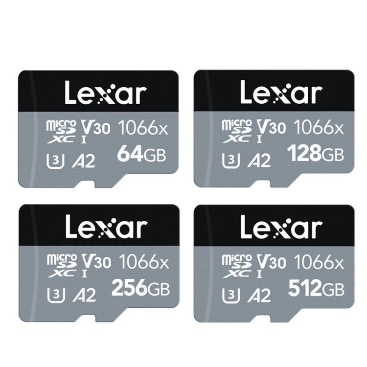 Lexar LKSTF1066X High-Speed TF Card Motion Camera Surveillance Recorder Memory Card, Capacity: 64GB