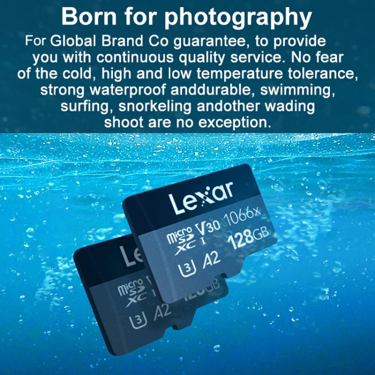 Lexar LKSTF1066X High-Speed TF Card Motion Camera Surveillance Recorder Memory Card, Capacity: 64GB