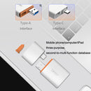 Lexar LRW350U-BNNNC TF Card Reader 2 In 1 T-Ype-C / USB-C Dual Interface For Huawei NM Card(White)