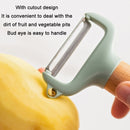 Home Kitchen Stainless Steel Bottle Opener Fruit & Vegetable Grater Grater Shell Gray