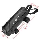 Scooter Bicycle Hard Shell Water Bottle Bag Repair Kit Full Waterproof Car Front Bag(1L )