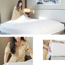 2 PCS Travel Hotel Supplies Disposable Anti-dirty Pillowcase Sheet Quilt Cover Pillowcase 50x80cm