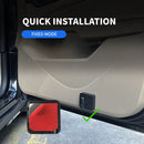 LED Infrared Induction Car Door Welcome Light Night Projection Ambient Light, Specification: Energy Circle (Yellow)(1 Pair/Box)