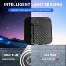 LED Infrared Induction Car Door Welcome Light Night Projection Ambient Light, Specification: Radish (Yellow)(1 Pair/Box)