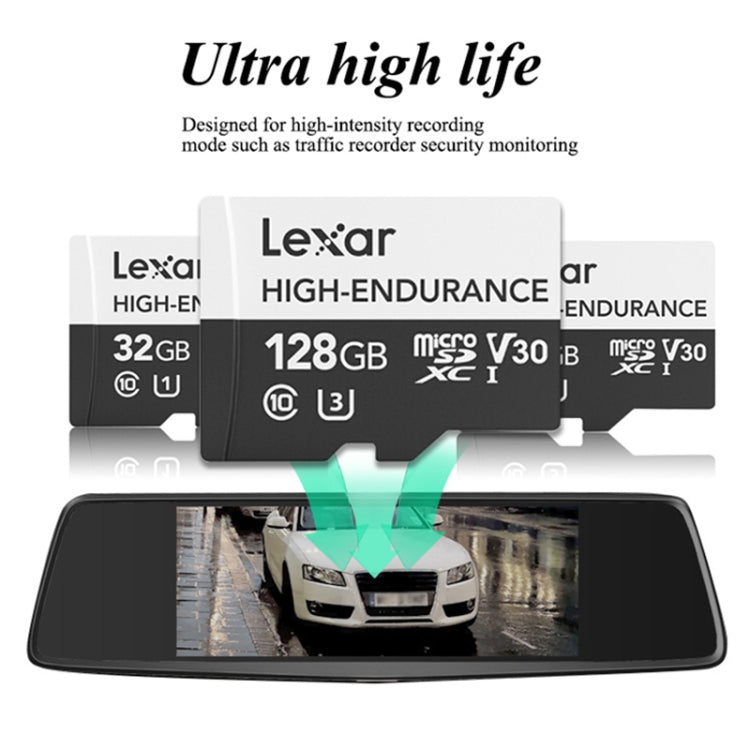 Lexar LSDM10 Security Surveillance Camera Dash Cam Memory Card, Capacity: 64GB