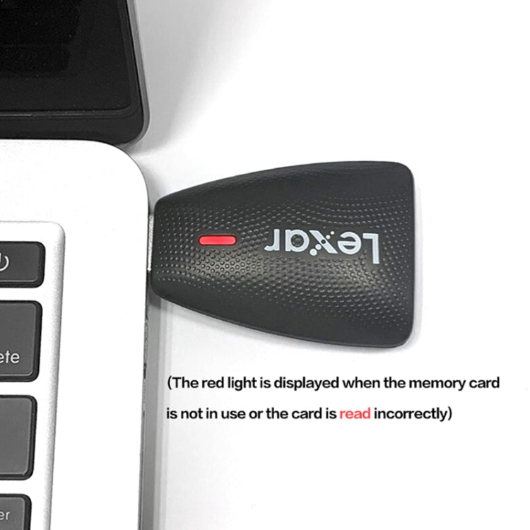 Lexar LRW450U 2 In 1 USB3.1 High Speed Computer Card Reader(Black)