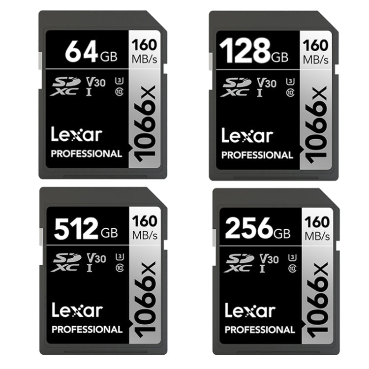 Lexar 1066X SLR Mirrorless Camera High Speed SD Card, Capacity: 64GB