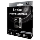 Lexar 1066X SLR Mirrorless Camera High Speed SD Card, Capacity: 128GB