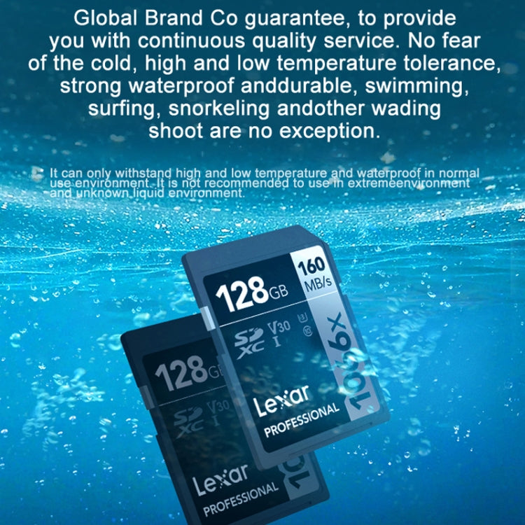 Lexar 1066X SLR Mirrorless Camera High Speed SD Card, Capacity: 128GB