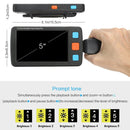 5.0 inch Portable HD Electronic Vision Aid Low Vision Magnifying Glass Reader, US Plug(Black)