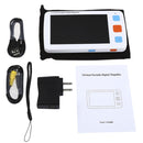 5.0 inch Portable HD Electronic Vision Aid Low Vision Magnifying Glass Reader, US Plug(Black)
