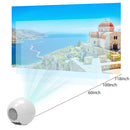 YG270 Multi-Screen Version Mini Projector 1280x720 Resolution Supports 1080P, EU Plug