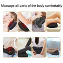 Cervical Spine Massager Instrument Electric Car Massage Pillow, Specification: Four Keys(EU Plug)