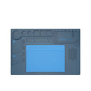 BAKU BA-695 2 in 1 TPR+Silicone Computer Phone Repair Desk Mat Heat Resistant Insulation Mat
