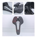 RACEOWRK RK068 Mountain Bike Microfiber Leather Seat Cushion(Black)