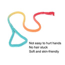 Gradient Dyed Woven Cotton Rope Pet Collar Neck Sleeve Leash(Oranges Soda)