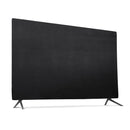 TV Dust Cover Elastic Cloth Hanging Dust Cover,Size: 55 -inch Black