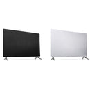 TV Dust Cover Elastic Cloth Hanging Dust Cover,Size: 55 -inch Black