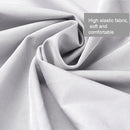 TV Dust Cover Elastic Cloth Hanging Dust Cover,Size: 55 -inch Black