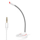 F12 Metal Hose Meeting Desktop Microphone, Spec: 3.5 Version (White)