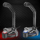F18 Dual Interface Computer Microphone with Phone Stand Function(3.5 Version Black Blue)