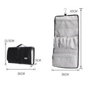 BUBM Multifunctional Portable Curler Storage Bag For Dyson, Color: Grey