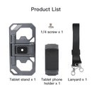 RCSTQ Remote Control Tablet Holder for DJI Mini 3 Pro/Mavic 3 /Mini SE,Style: With Lanyard