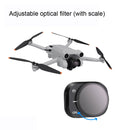 RCSTQ Aluminum Alloy Adjustable Filter Accessories for DJI Mini 3 Pro,Style: ND8