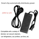 220V To 12V Power Converter 15A Car to Household Power Adapter, Plug Type: UK Plug